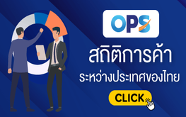 สถิติการค้าระหว่างประเทศของไทย